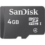 4 GB Sandisk Memory Card