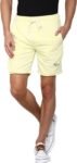 Flying Machine Solid Men's Yellow Basic Shorts