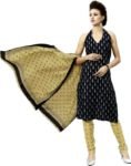 Drapes Cotton Printed Salwar Suit Dupatta Material  (Un-stitched)
