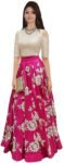 UNICK Embroidered Lehenga Choli  (Pink)