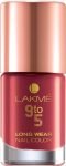 Lakme 9 to 5 Long-wear Nail Color Red Alert